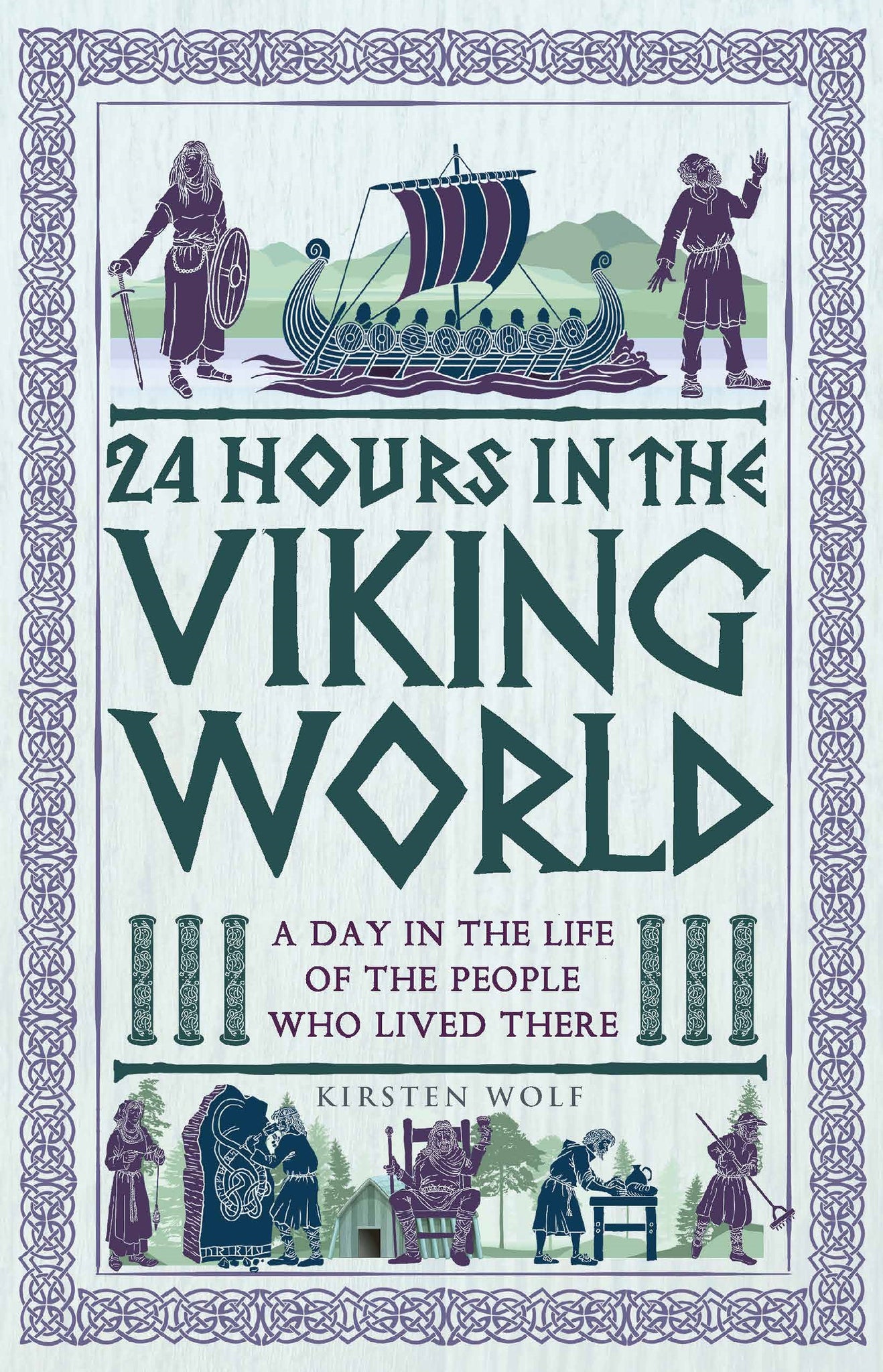Cover image for 24 Hours in the Viking World ISBN 9781789297874