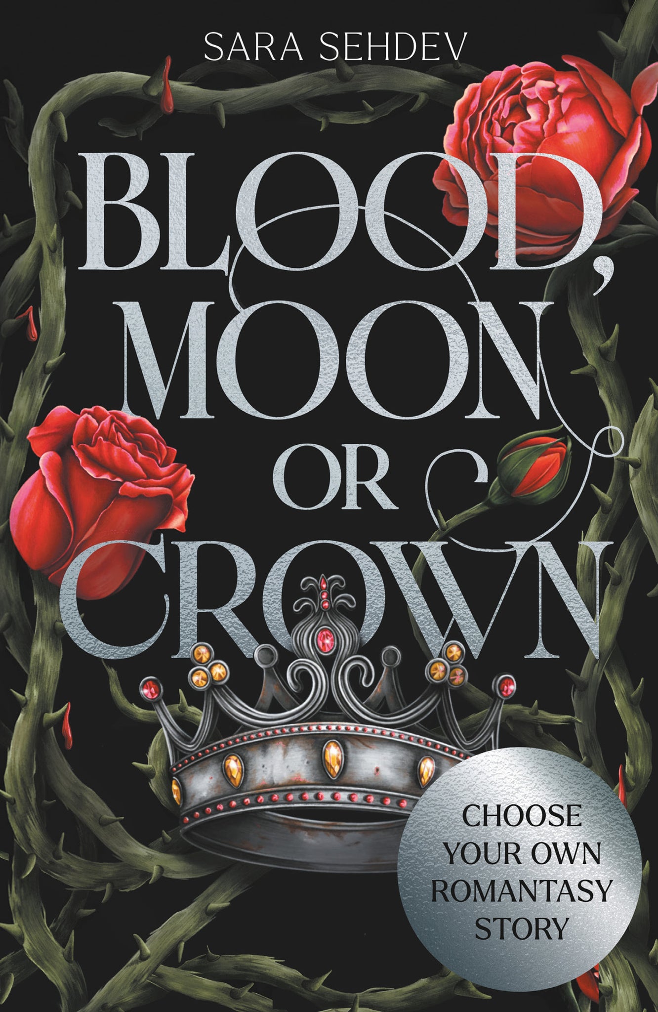 Cover image for Blood, Moon or Crown ISBN 9781789299717