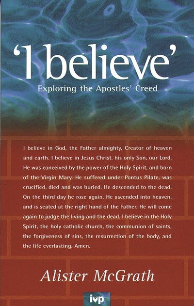 Cover image for I believe, isbn: 9781789740561