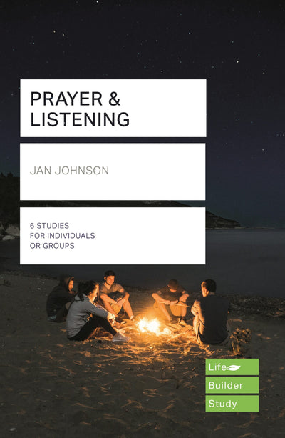 Cover image for Prayer and Listening (Lifebuilder Bible Studies), isbn: 9781789743494
