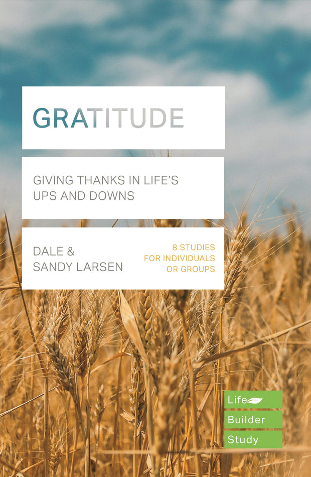 Cover image for Gratitude (Lifebuilder Bible Study), isbn: 9781789743883