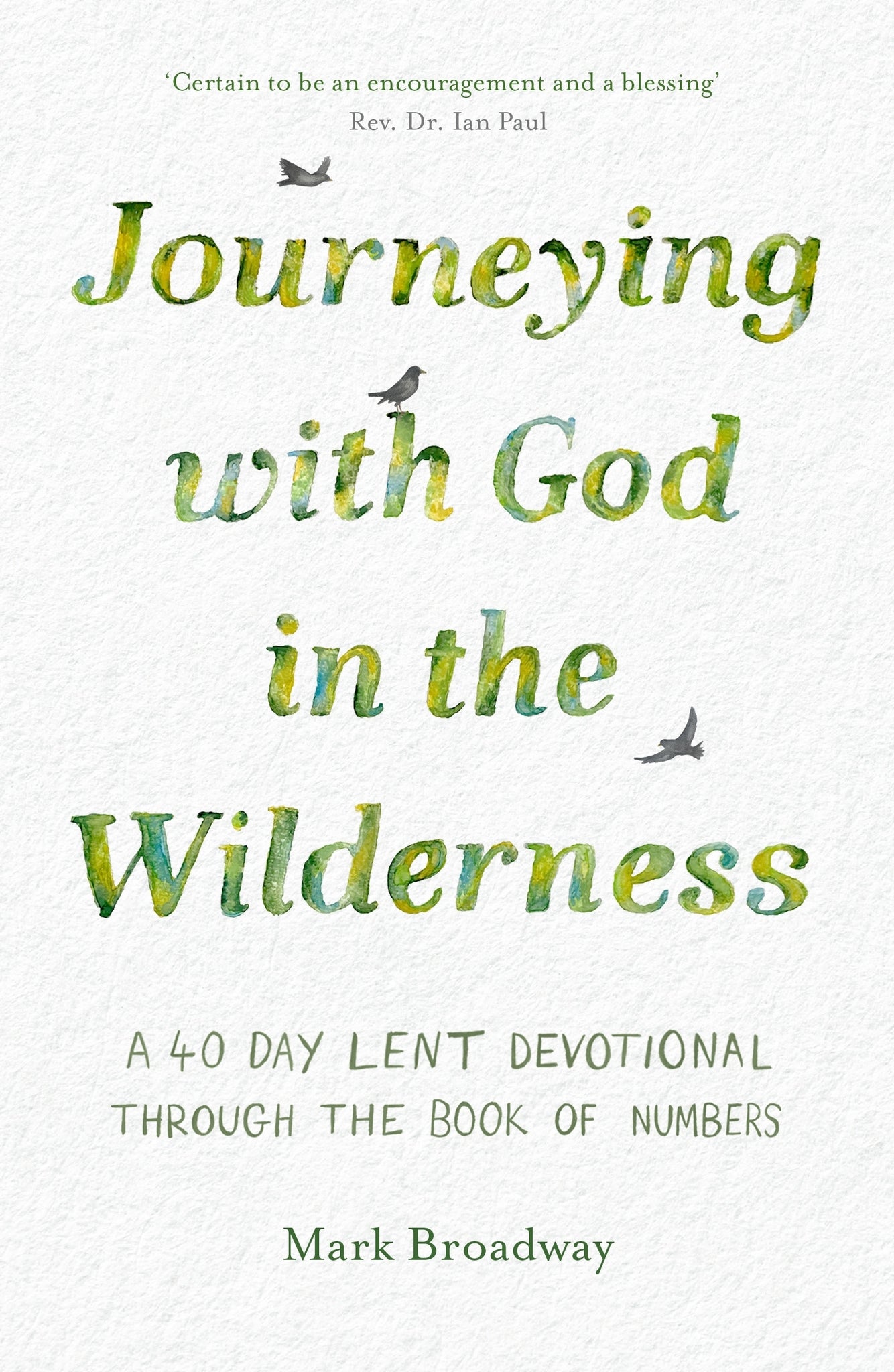 Cover image for Journeying with God in the Wilderness ISBN 9781789744668