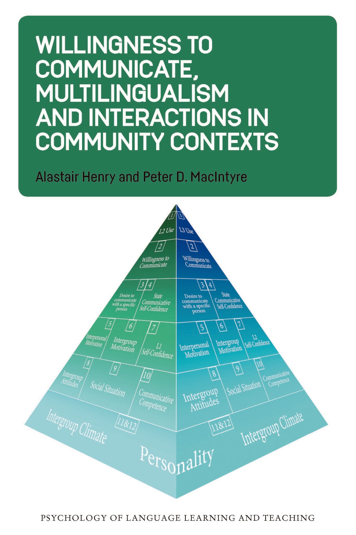 Cover image for Willingness to Communicate, Multilingualism and Interactions in Community Contexts ISBN 9781800411944