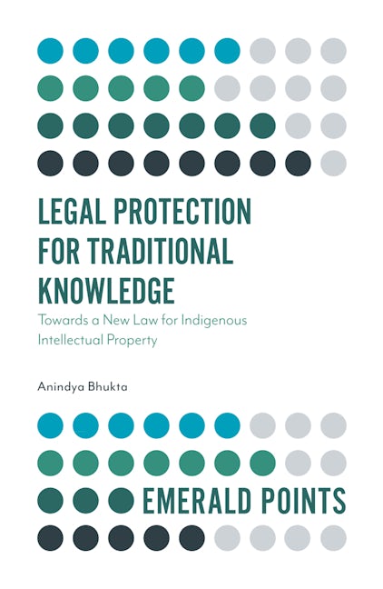 Book cover image for Legal Protection for Traditional Knowledge ISBN: 9781800430662