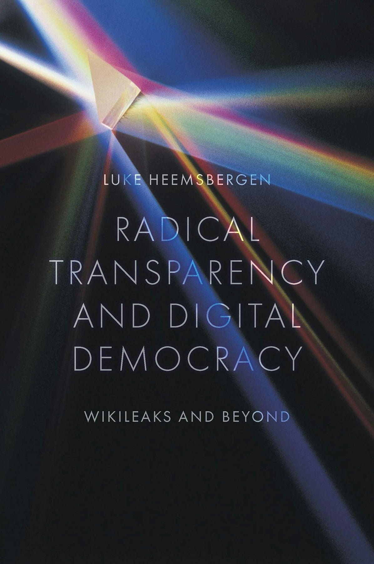 Book cover image for Radical transparency and digital democracy ISBN: 9781800437654