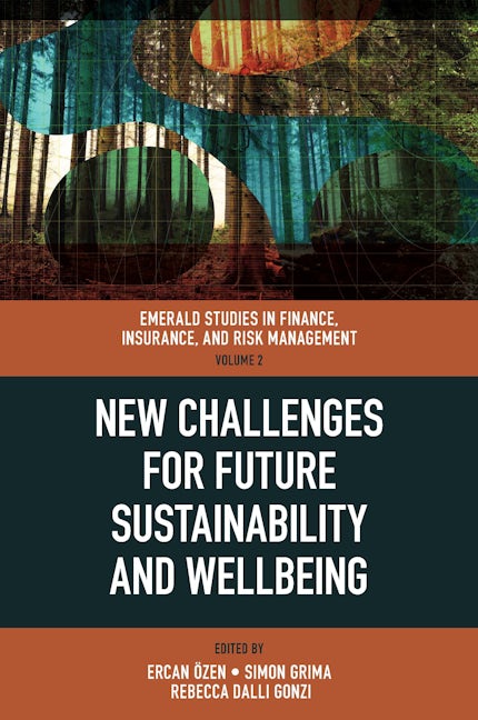 Book cover image for New Challenges for Future Sustainability and Wellbeing ISBN: 9781800439696