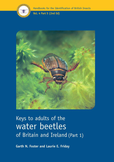 Cover image for Keys to adults of the water beetles of Britain and Ireland (Part 1), isbn: 9781800628236