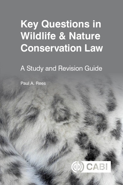 Cover image for Key Questions in Wildlife & Nature Conservation Law, isbn: 9781800628328