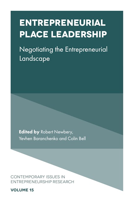Book cover image for Entrepreneurial Place Leadership ISBN: 9781800710290