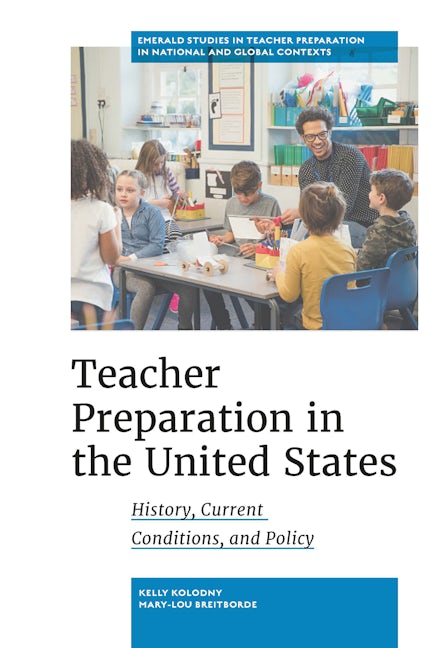 Book cover image for Teacher Preparation in the United States ISBN: 9781800716889