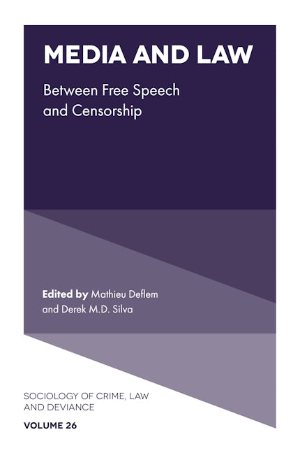 Book cover image for Media and Law ISBN: 9781800717305