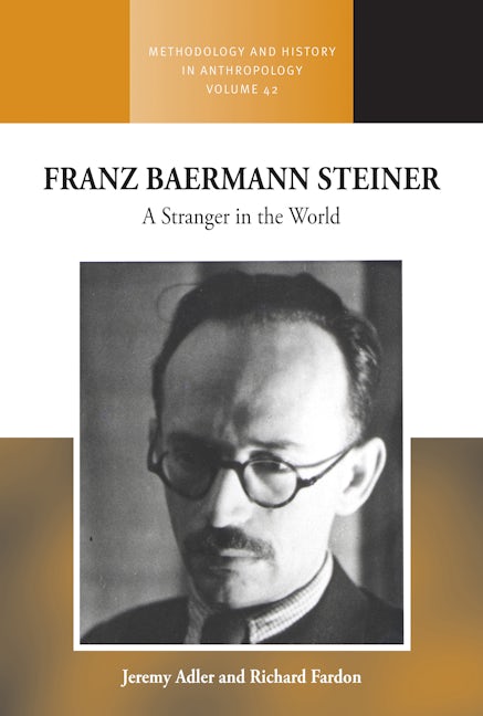 Book cover image for Franz Baermann Steiner ISBN: 9781800732704
