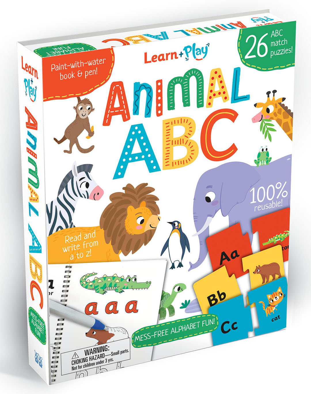 Cover image for Learn and Play Animal ABC ISBN 9781801057974