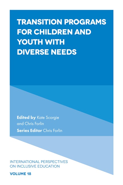 Book cover image for Transition Programs for Children and Youth with Diverse Needs ISBN: 9781801171021
