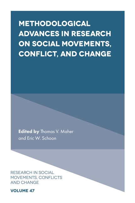 Book cover image for Methodological Advances in Research on Social Movements, Conflict, and Change ISBN: 9781801178877