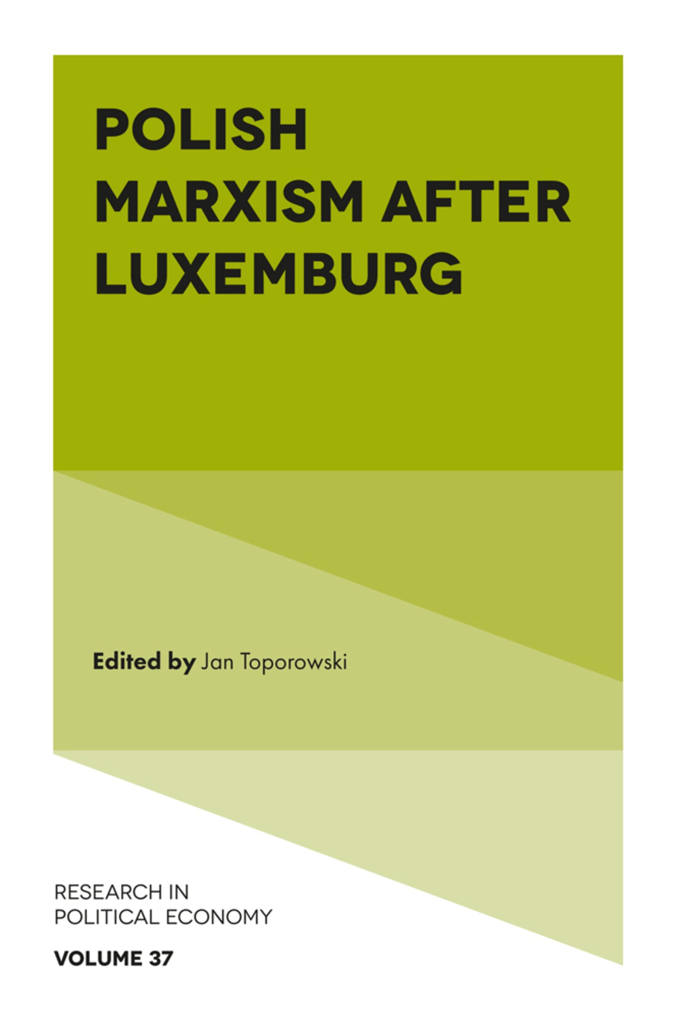 Cover image for Polish Marxism after Luxemburg ISBN 9781801178914