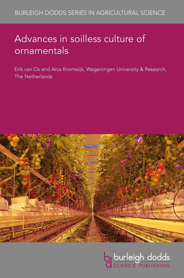 Cover image for Advances in soilless culture of ornamentals, isbn: 9781801460514