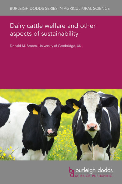 Cover image for Dairy cattle welfare and other aspects of sustainability, isbn: 9781801460880