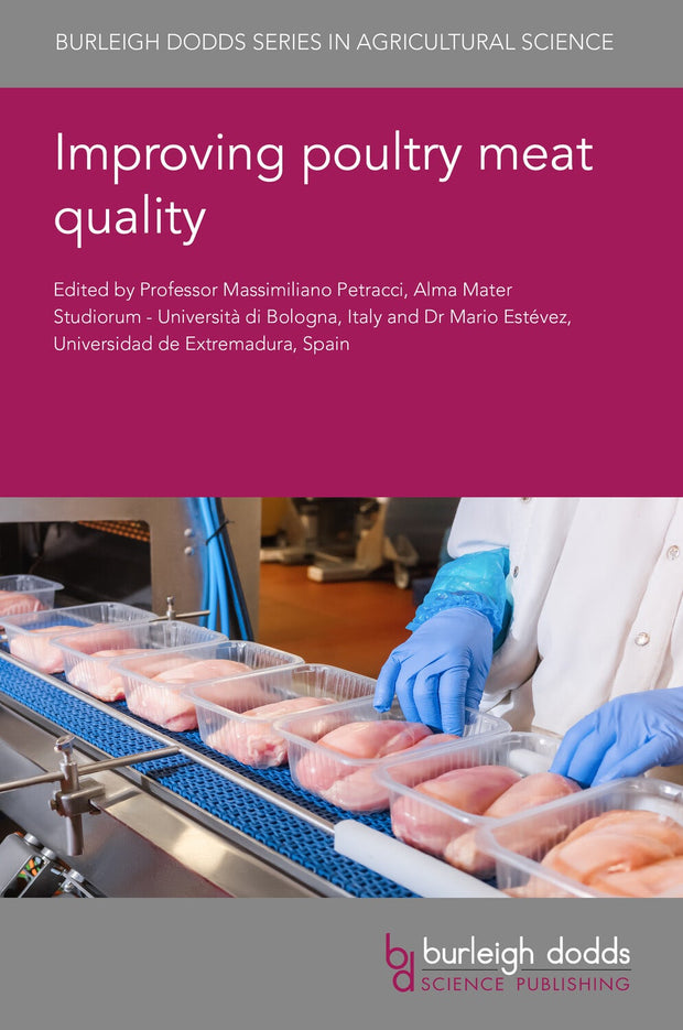Cover image for Improving poultry meat quality, isbn: 9781801461054