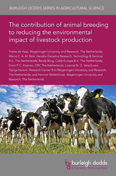 Cover image for The contribution of animal breeding to reducing the environmental impact of livestock production, isbn: 9781801461337