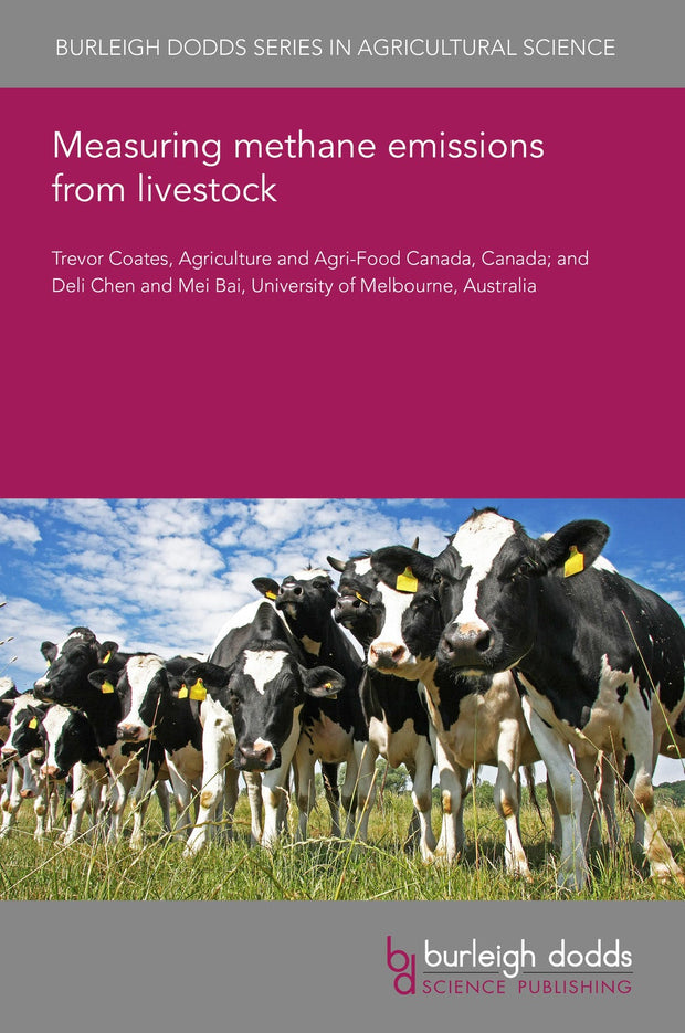 Cover image for Measuring methane emissions from livestock, isbn: 9781801462372