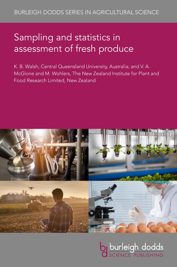 Cover image for Sampling and statistics in assessment of fresh produce, isbn: 9781801462471