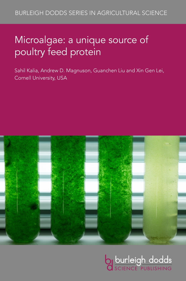 Cover image for Microalgae: a unique source of poultry feed protein, isbn: 9781801462662