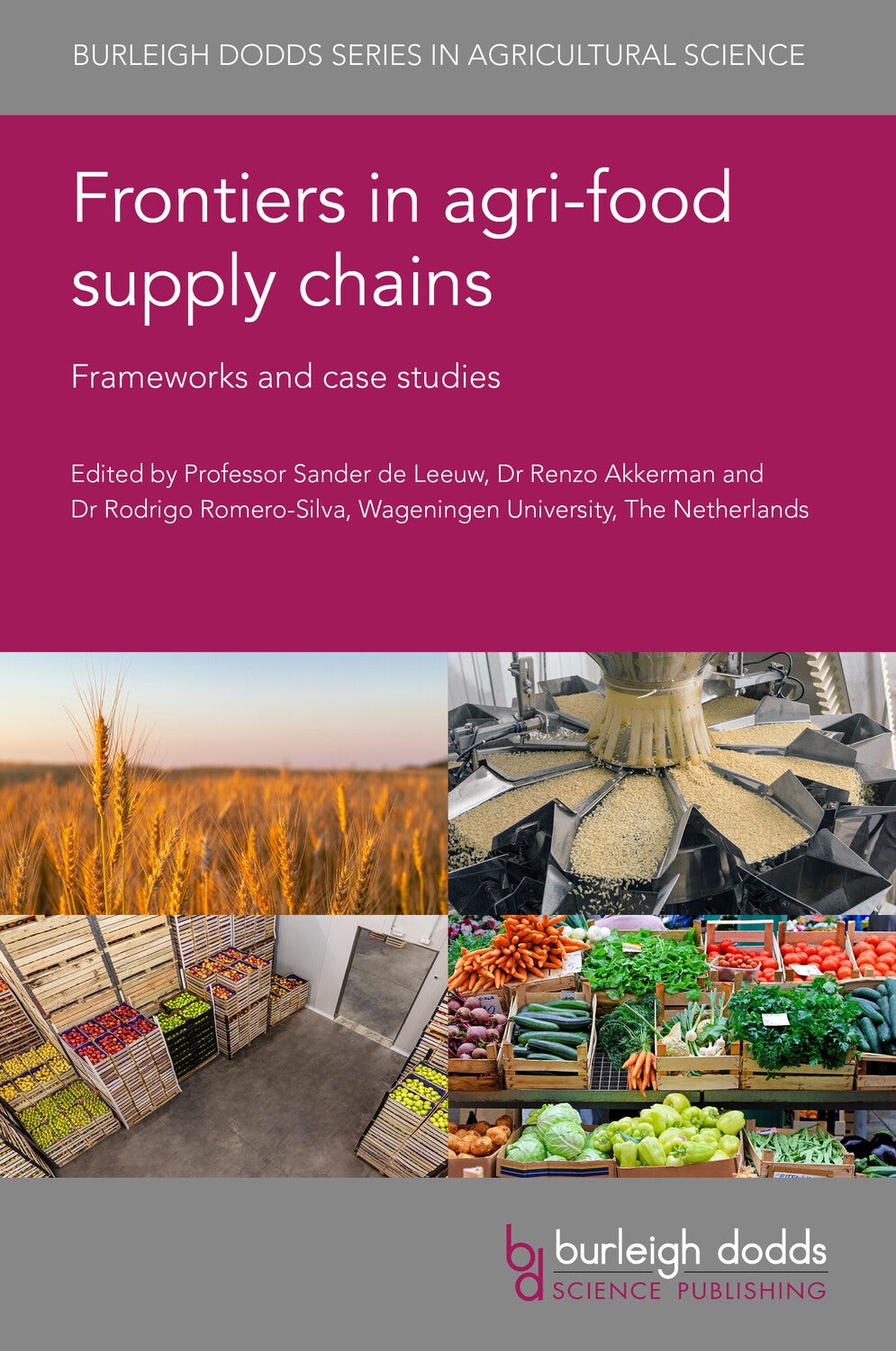 Book cover image for Frontiers in agri-food supply chains ISBN: 9781801462723