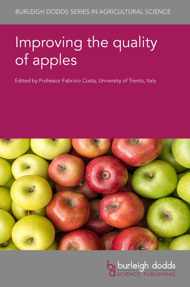 Cover image for Improving the quality of apples, isbn: 9781801463232