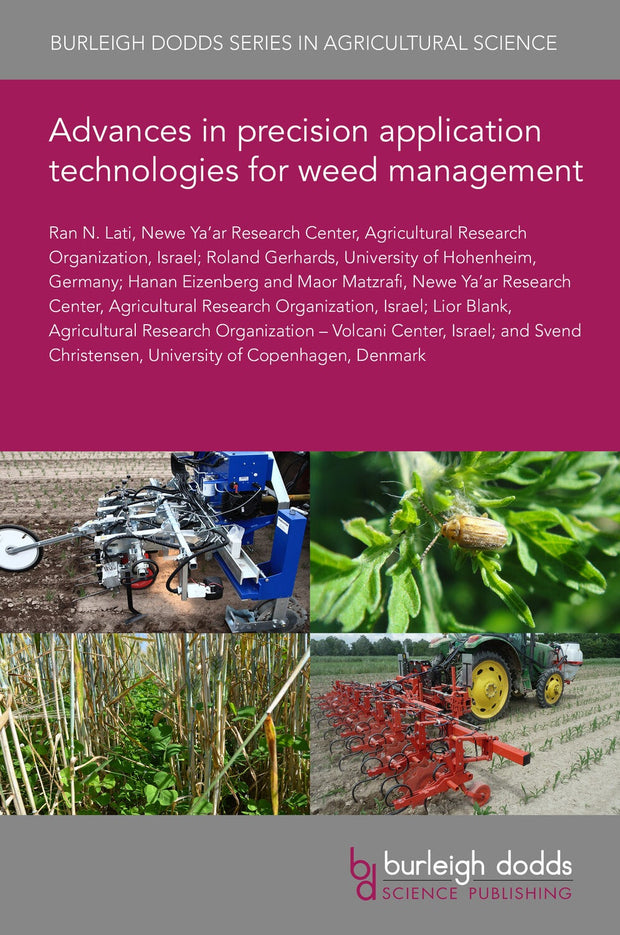 Cover image for Advances in precision application technologies for weed management, isbn: 9781801464857