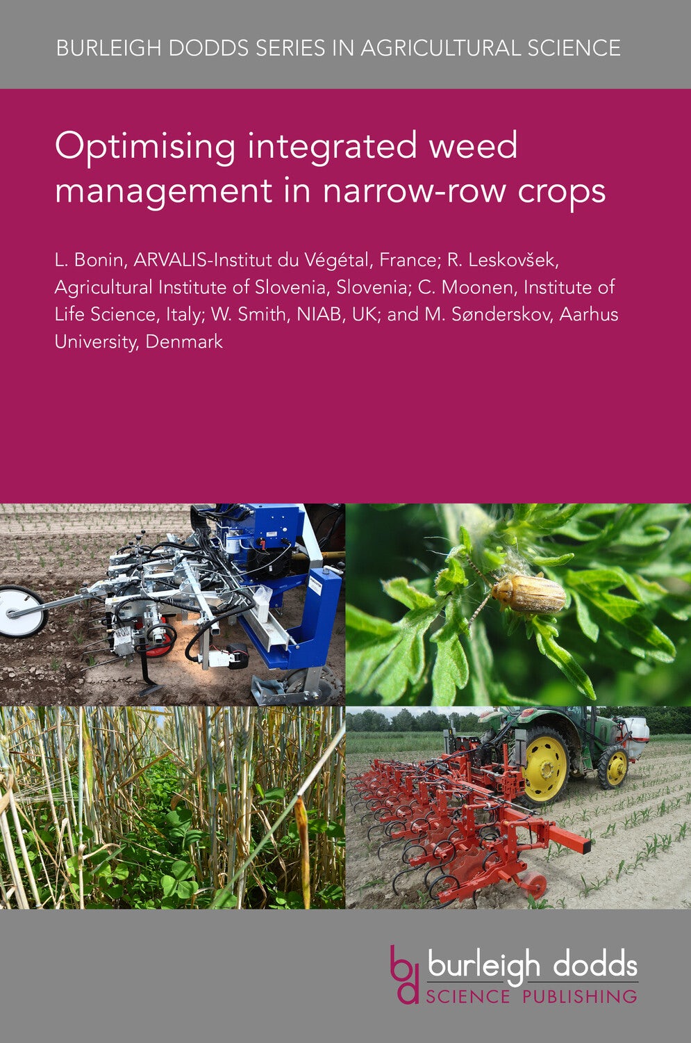 Book cover image for Optimising integrated weed management in narrow-row crops ISBN: 9781801464871