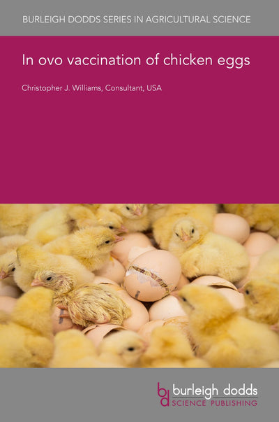 Cover image for In ovo vaccination of chicken eggs, isbn: 9781801465083