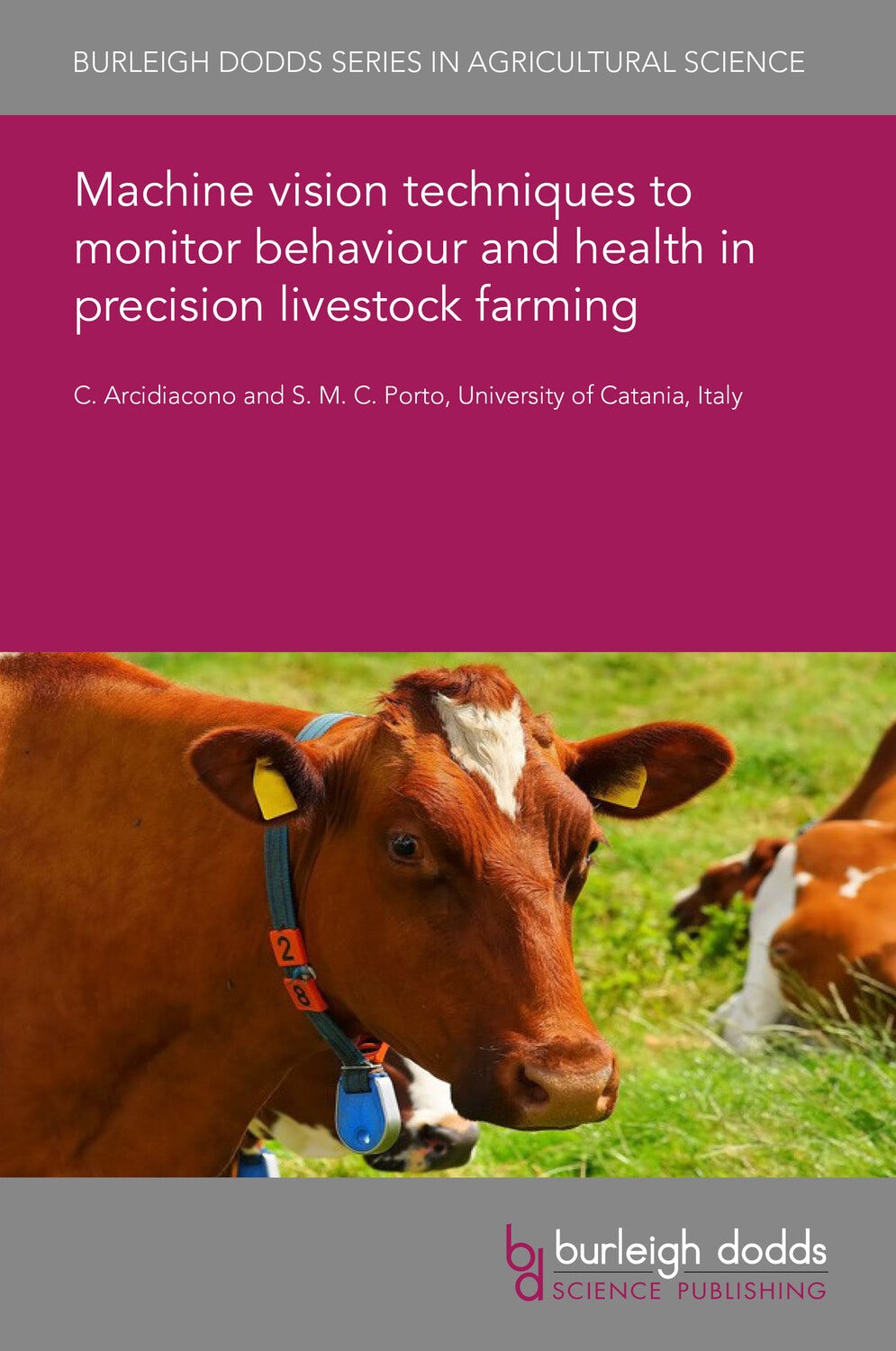Book cover image for Machine vision techniques to monitor behaviour and health in precision livestock farming ISBN: 9781801465137