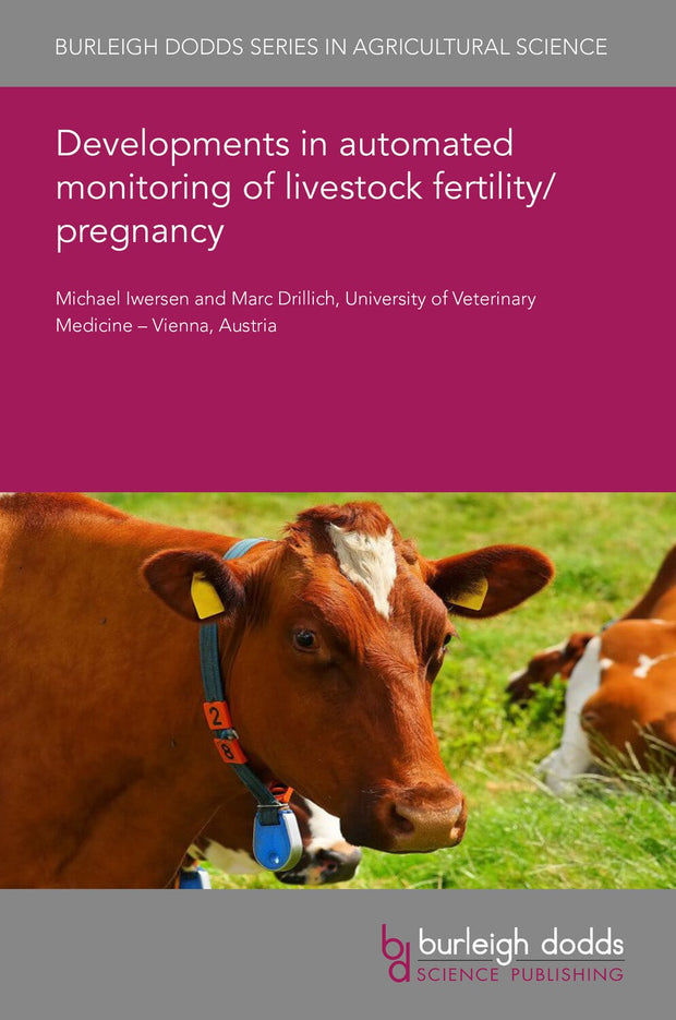 Cover image for Developments in automated monitoring of livestock fertility/pregnancy, isbn: 9781801465199