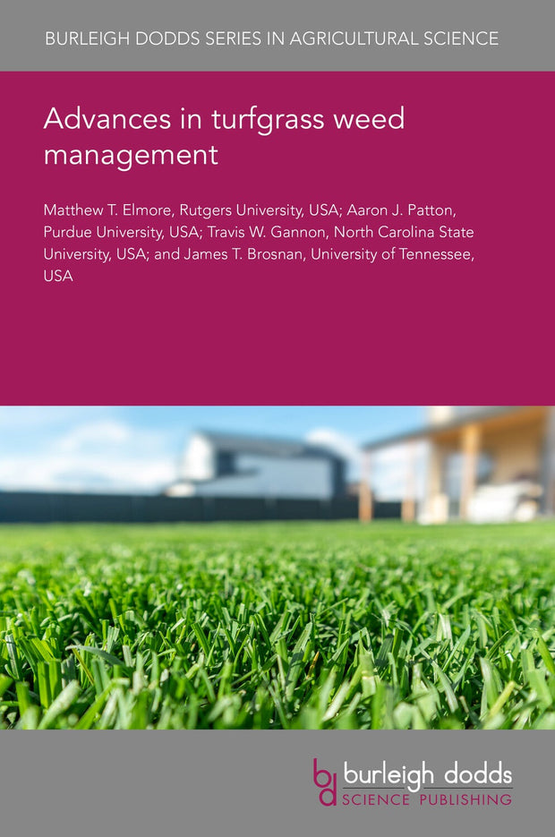 Cover image for Advances in turfgrass weed management, isbn: 9781801465526