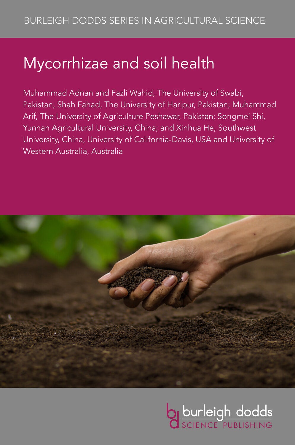 Book cover image for Mycorrhizae and soil health ISBN: 9781801466134