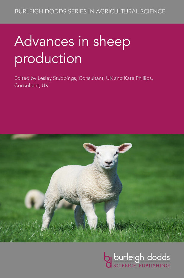 Cover image for Advances in sheep production, isbn: 9781801468039