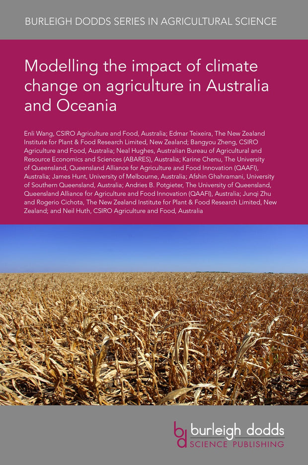 Cover image for Modelling the impact of climate change on agriculture in Australia and Oceania, isbn: 9781801468442
