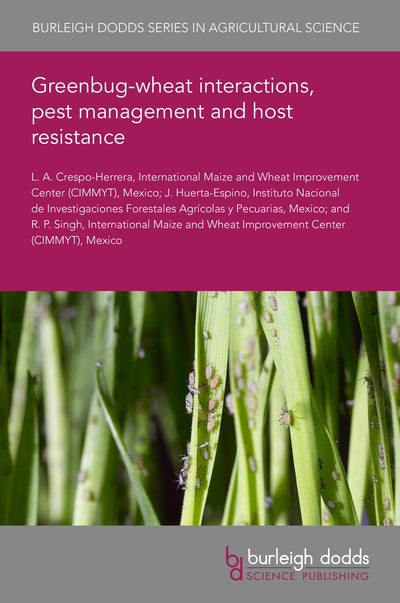 Cover image for Greenbug-wheat interactions, pest management and host resistance, isbn: 9781801468510