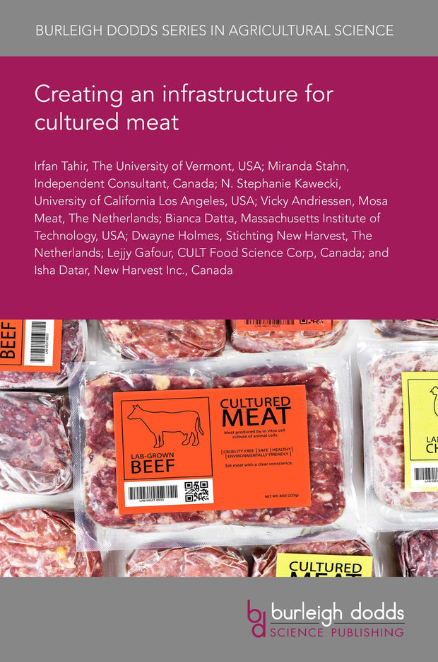 Cover image for Creating an infrastructure for cultured meat, isbn: 9781801468602