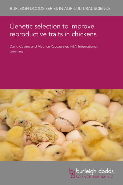 Cover image for Genetic selection to improve reproductive traits in chickens, isbn: 9781801468619