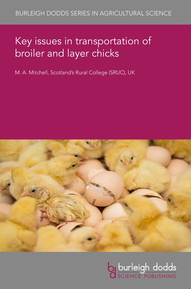 Cover image for Key issues in transportation of broiler and layer chicks, isbn: 9781801468732