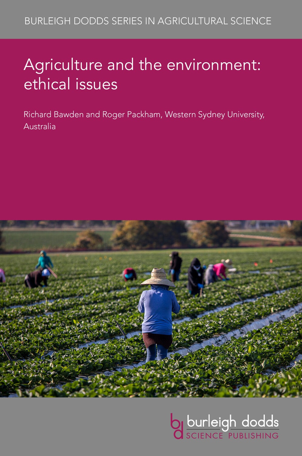 Book cover image for Agriculture and the environment: ethical issues ISBN: 9781801468909