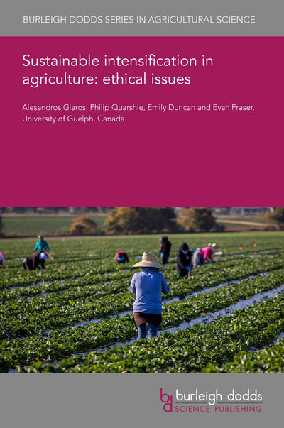 Cover image for Sustainable intensification in agriculture: ethical issues, isbn: 9781801468923