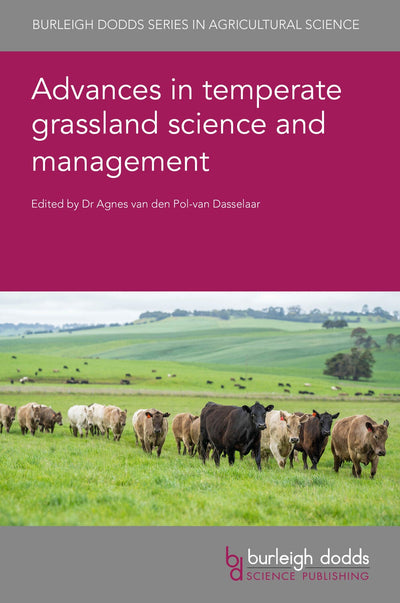 Cover image for Advances in temperate grassland science and management, isbn: 9781801469029