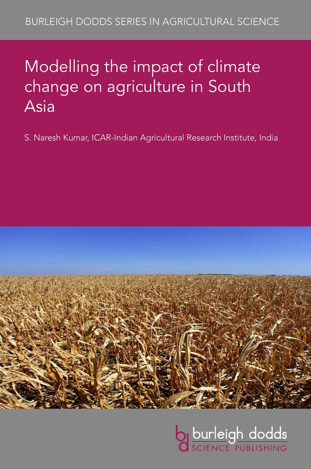 Cover image for Modelling the impact of climate change on agriculture in South Asia, isbn: 9781801469173