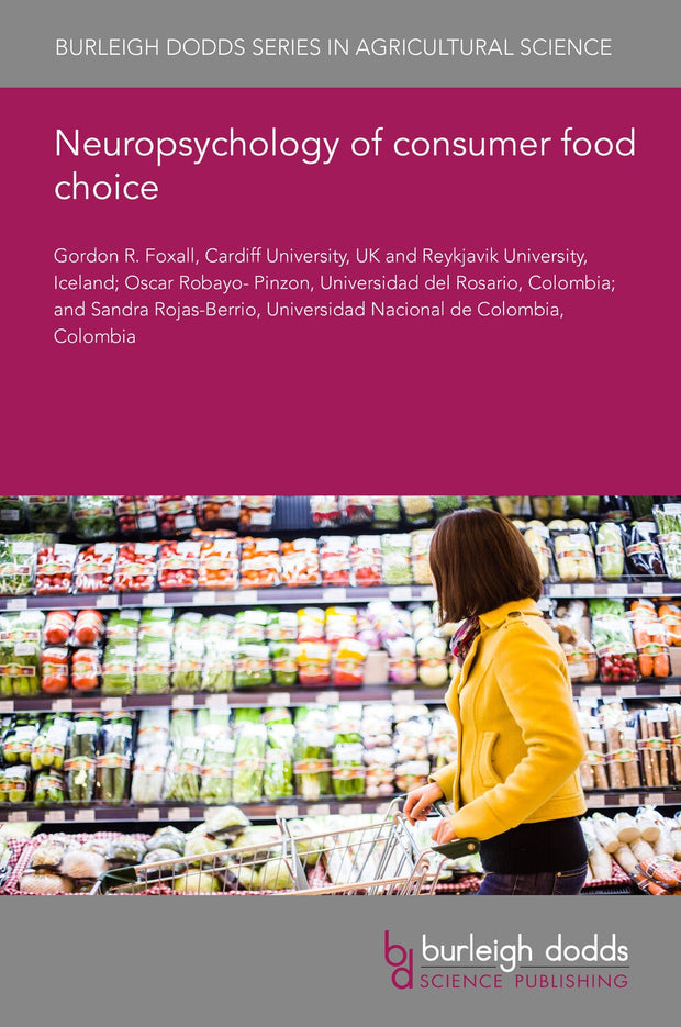 Cover image for Neuropsychology of consumer food choice, isbn: 9781801469937
