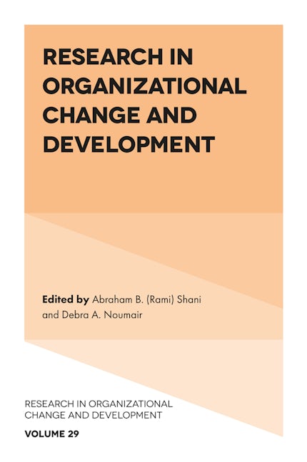 Book cover image for Research in Organizational Change and Development ISBN: 9781802621747
