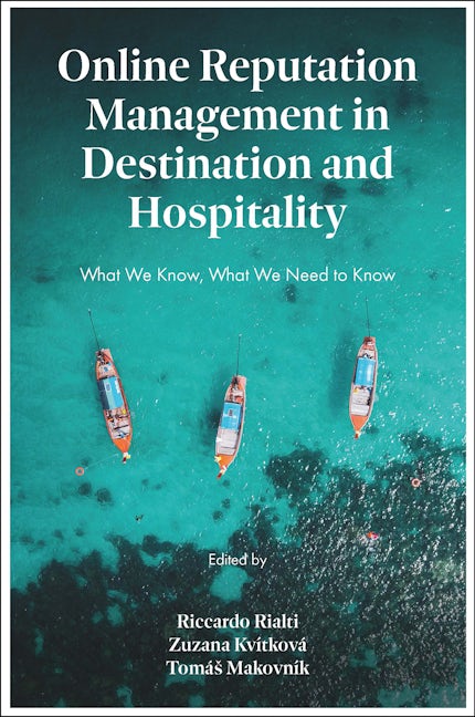 Book cover image for Online Reputation Management in Destination and Hospitality ISBN: 9781803823768