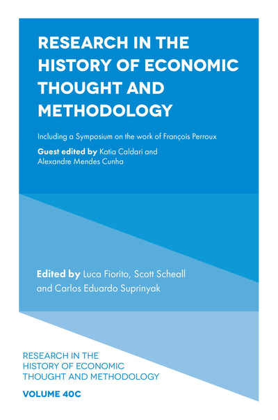 Cover image for Research in the History of Economic Thought and Methodology, isbn: 9781803827162